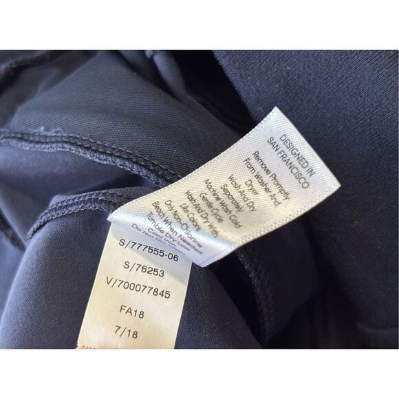 Athleta Soho Jogger Pant Navy Blue Athletic Athleisure Travel Women’s 8 Petite - Picture 6 of 10